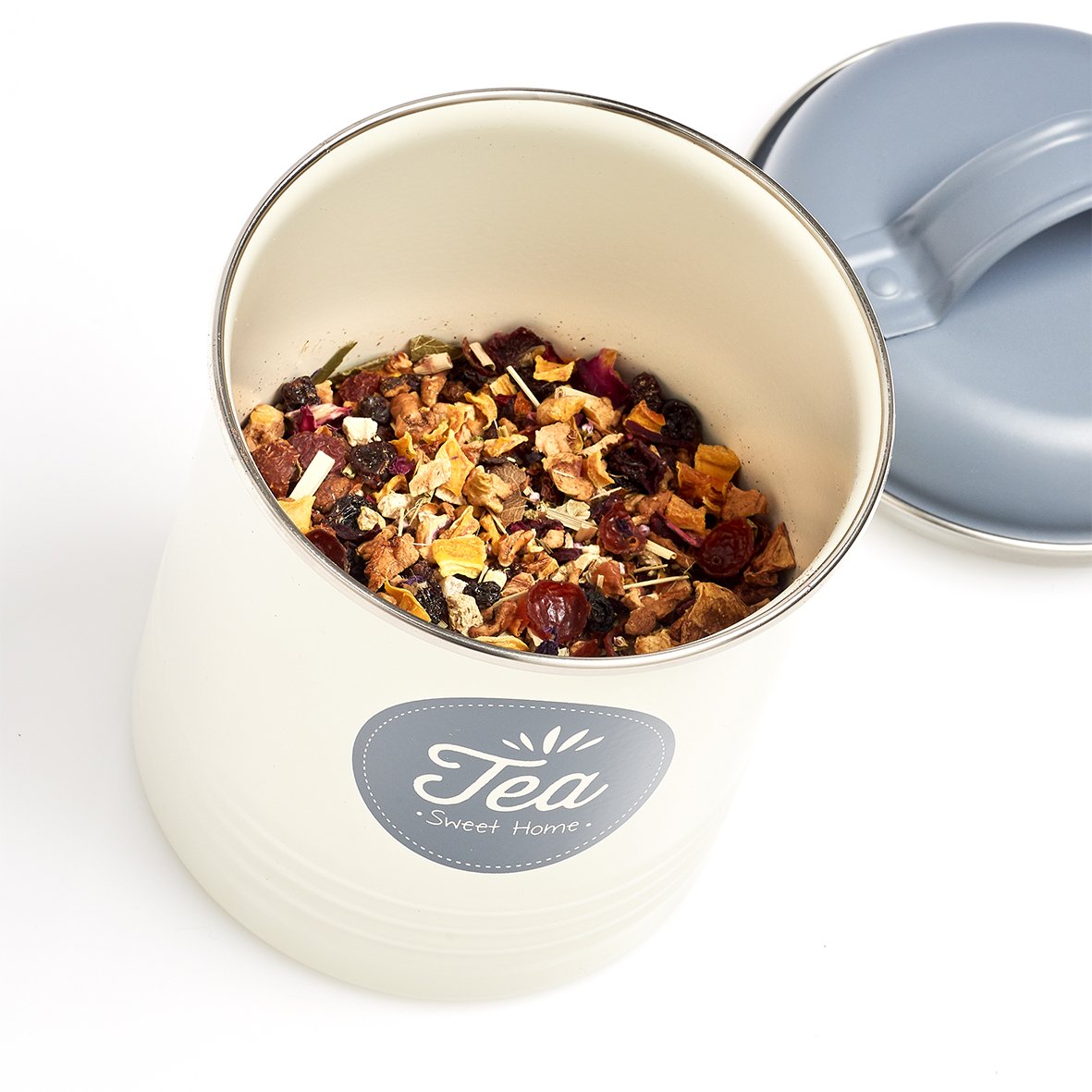 zeller-present-k-che-vorratsdose-tea-metall-creme image 4