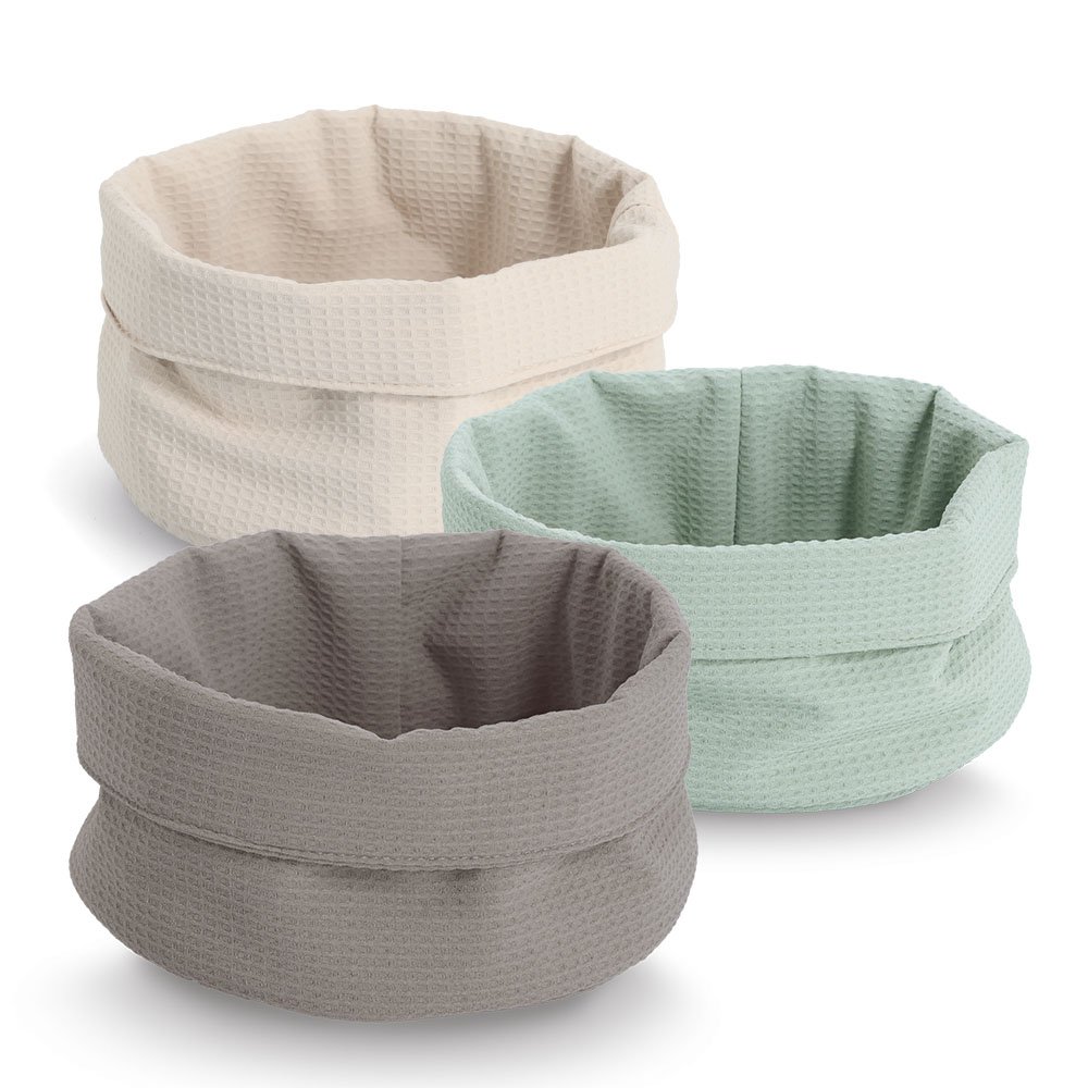 zeller-present-home-living-aufbewahrungskorb-waffelpiqu-mint-2 image 5