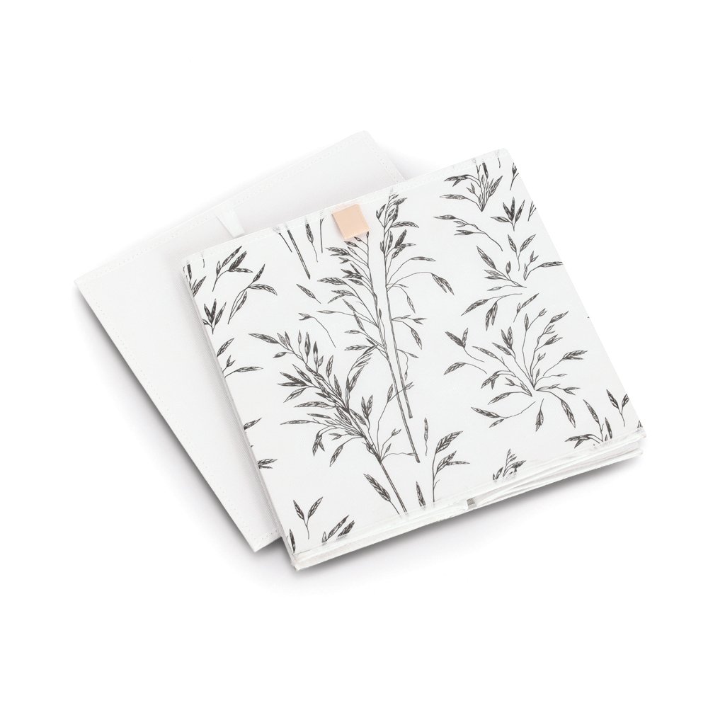 zeller-present-grass-aufbewahrungsbox-vlies-wei-gr-ser-print image 3