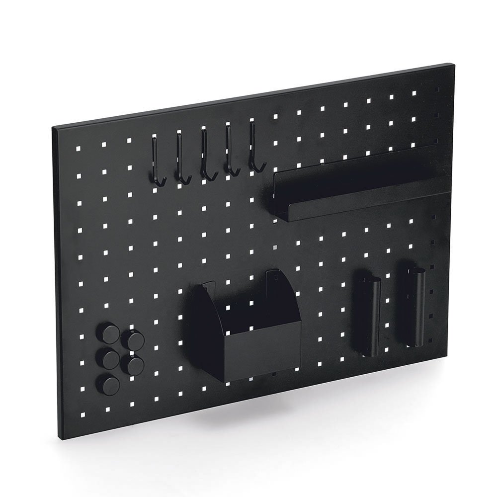 zeller-present-memoboard-metall-schwarz-utensilien image 1