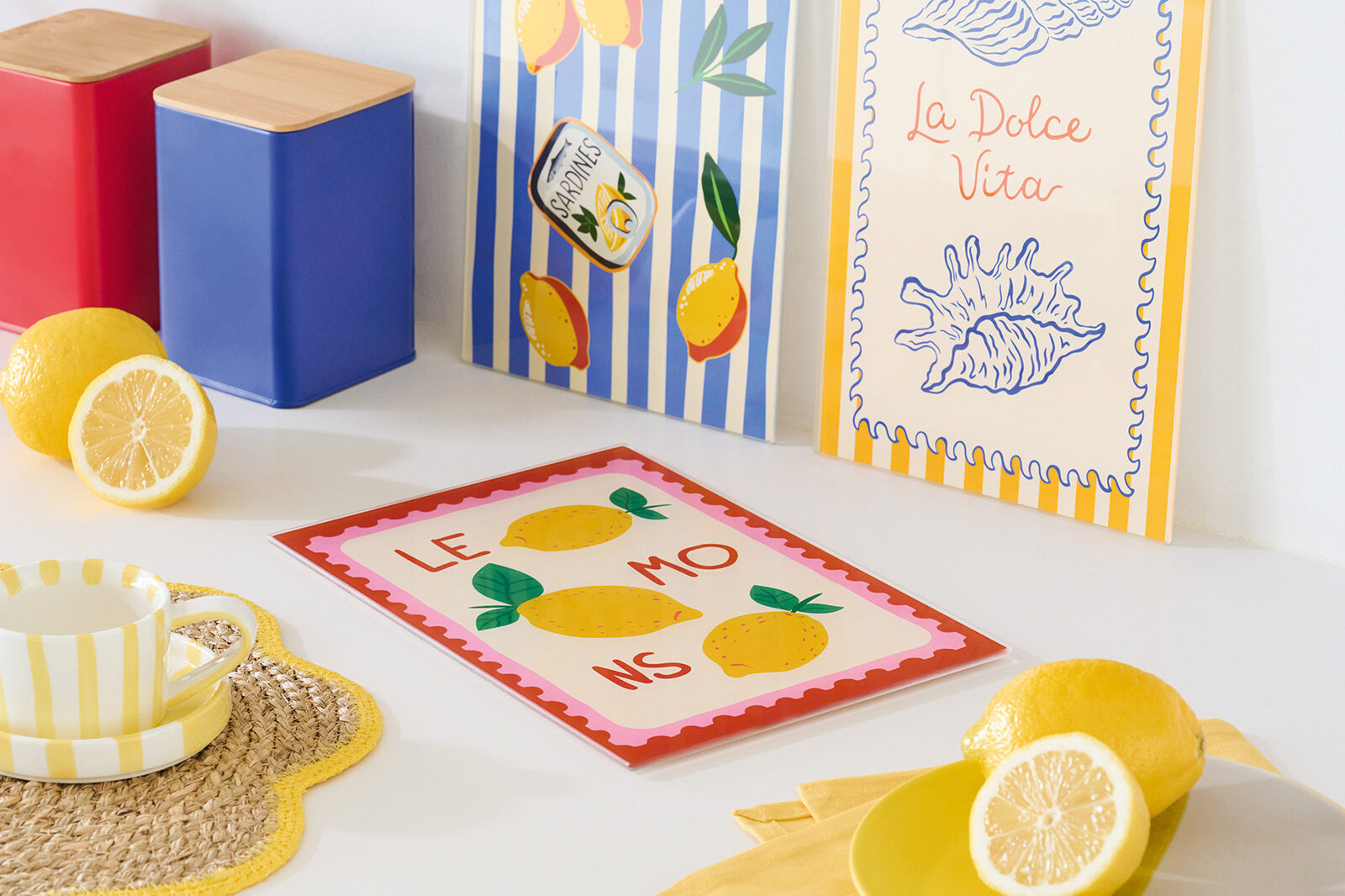 zeller-k-che-glasschneideplatte-italian-lemons-glasbrett image 5