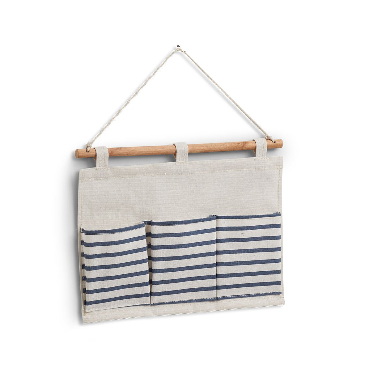 zeller-present-home-living-h-nge-aufbewahrung-stripes-3-f-cher image 1