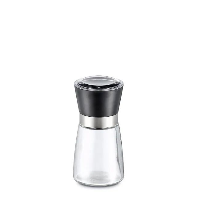 zeller-present-salz-pfefferm-hle-glas-edelstahl-keramikmahlwerk image 1