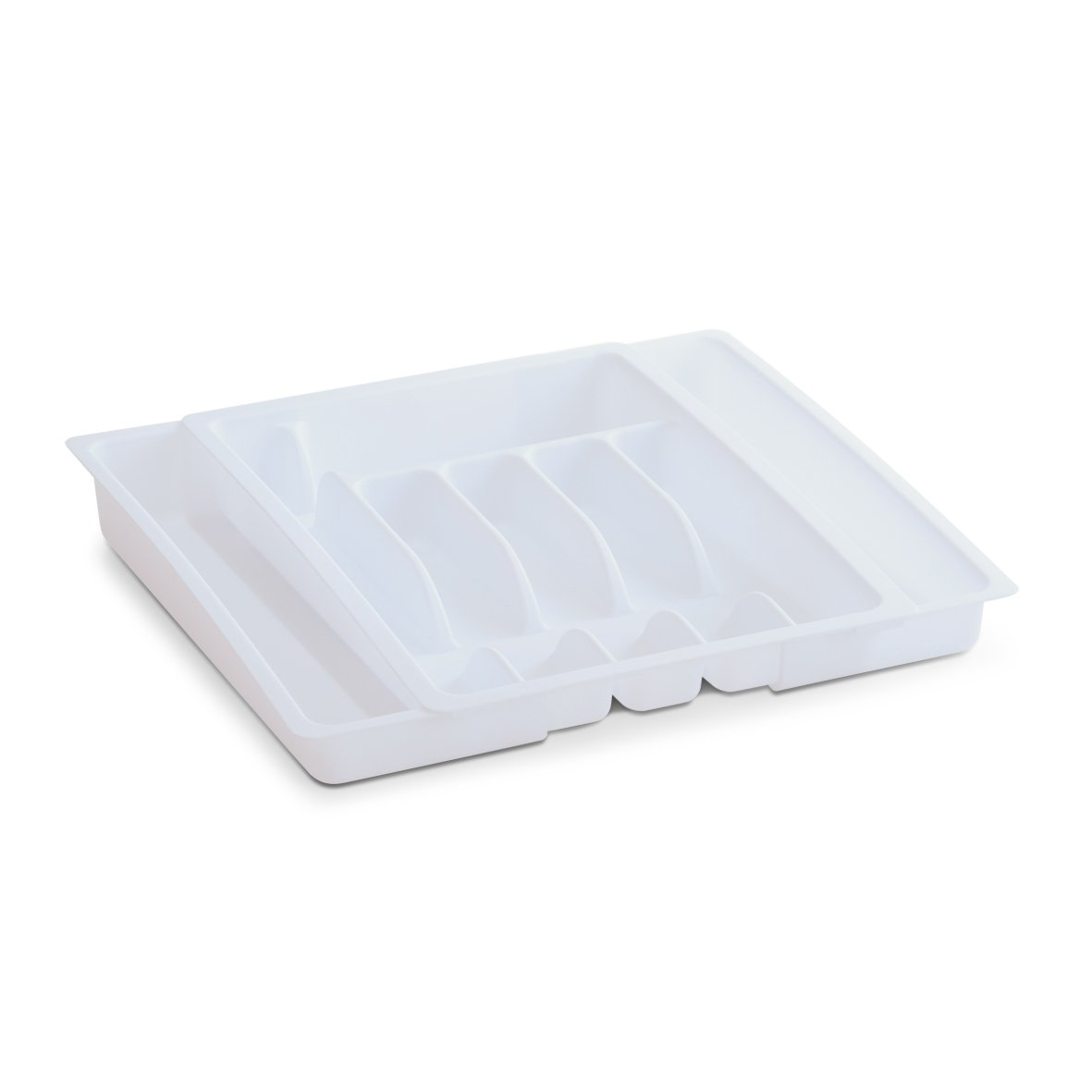 zeller-present-k-che-besteckkasten-ausziehbar-wei-kunststoff image 1