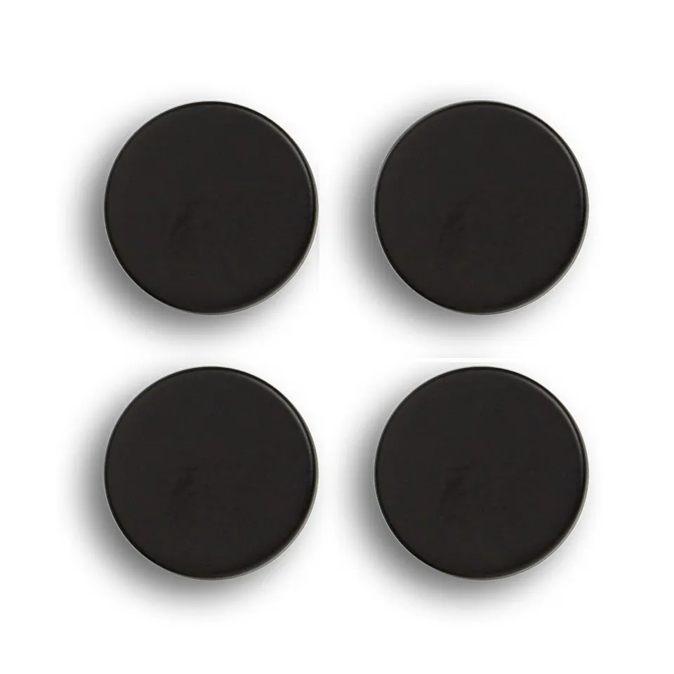 zeller-office-magnet-set-4-tlg-extra-stark-schwarz image 1