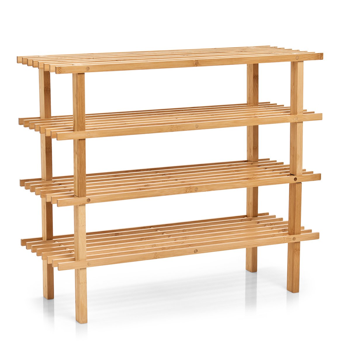 zeller-present-home-living-schuhregal-bambus-2-ablagen image 3