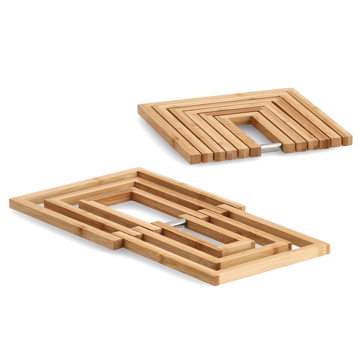 zeller-present-k-che-topfuntersetzer-bambus-ausklappbar-hitzebest-ndig image 5