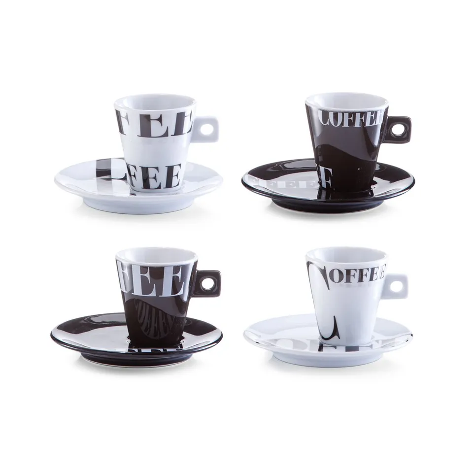 zeller-present-k-che-espresso-set-coffee-style-8-tlg-porzellan image 1