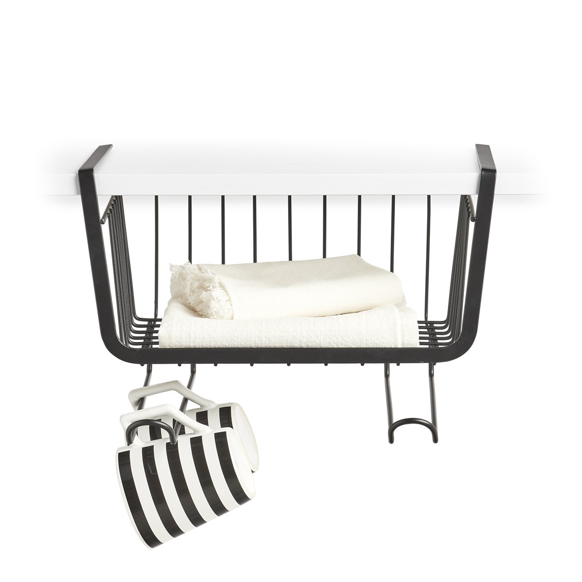 zeller-home-living-unter-fachbodenregal-metall-schwarz image 3