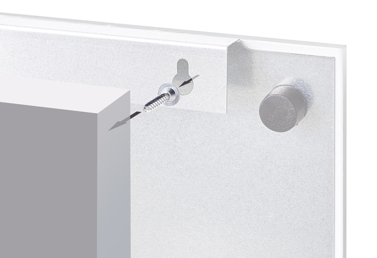 zeller-present-office-memoboard-schiefer-glas-grau-magnetisch image 6