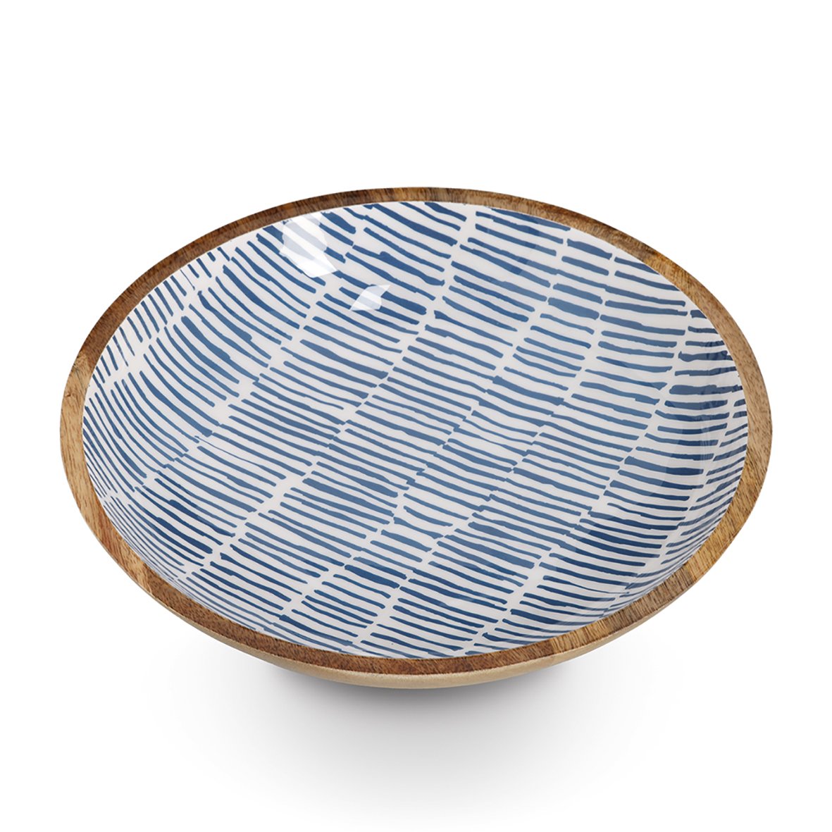 zeller-present-k-che-schale-mangoholz-blau-dekor image 3