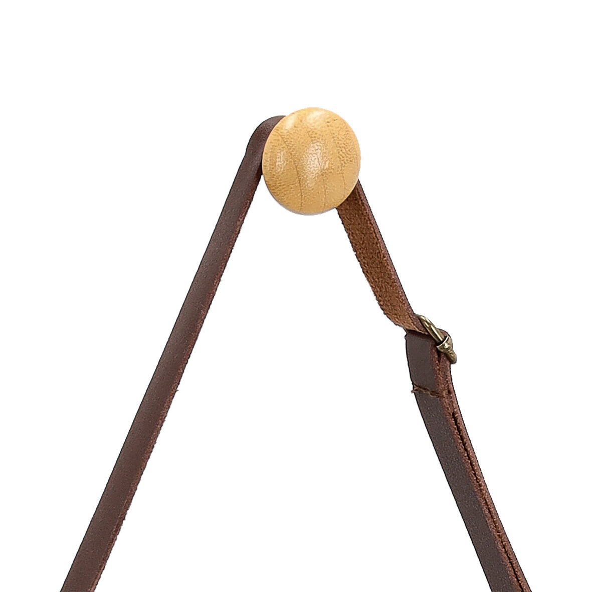 zeller-present-home-wandspiegel-rund-bambus-mit-gurt image 2