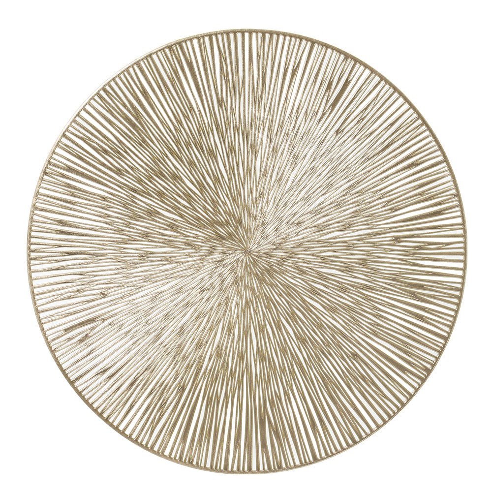 zeller-present-table-platzset-kunststoff-gold image 1