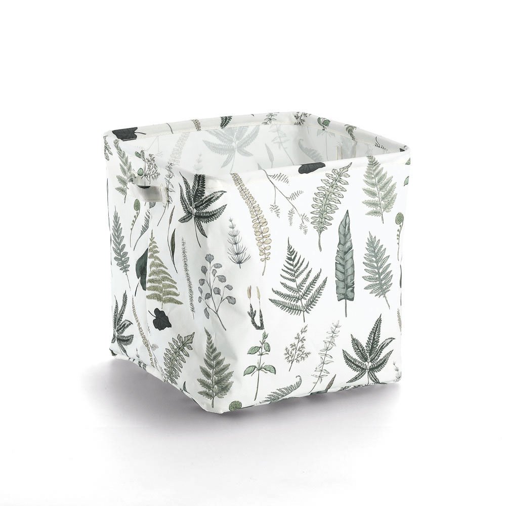zeller-present-home-aufbewahrungskorb-polyester-baumwolle-mit-griffen image 1