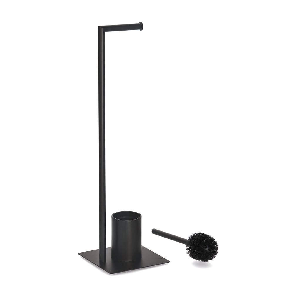 zeller-present-bad-wc-garnitur-metall-schwarz-freistehend image 3