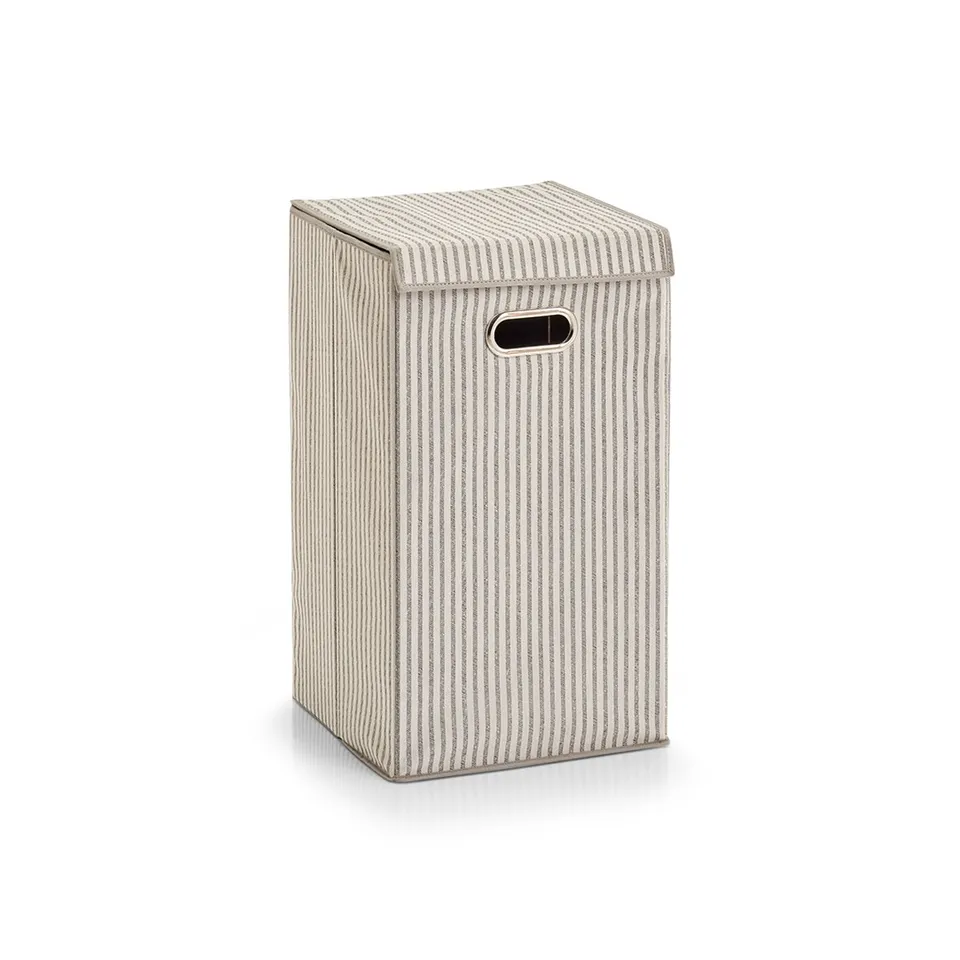 zeller-present-stripes-w-schesammler-vlies-beige-faltbar image 1