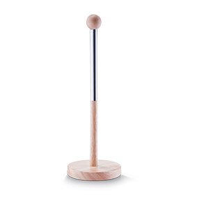 zeller-present-k-che-k-chenrollenhalter-holz-metall-mit-rolle image 2