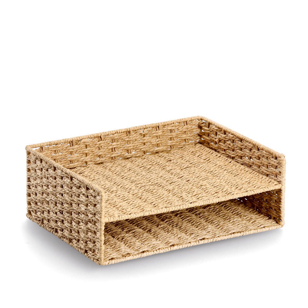 zeller-present-office-dokumentenablage-papiergeflecht-2-f-cher image 1