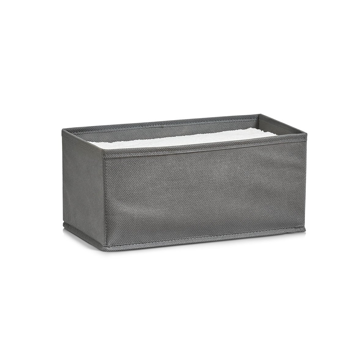 zeller-present-home-living-aufbewahrungsbox-vlies-grau-2 image 2