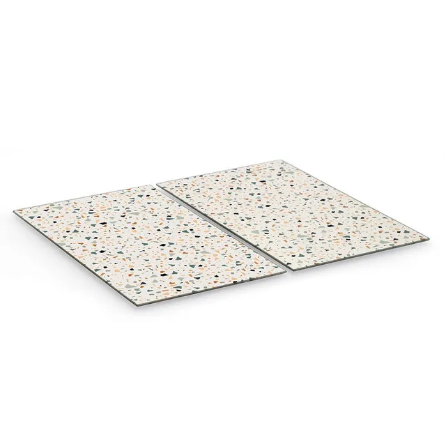 zeller-present-k-che-herdabdeckplatte-schneidebrett-terrazzo-2tlg image 1