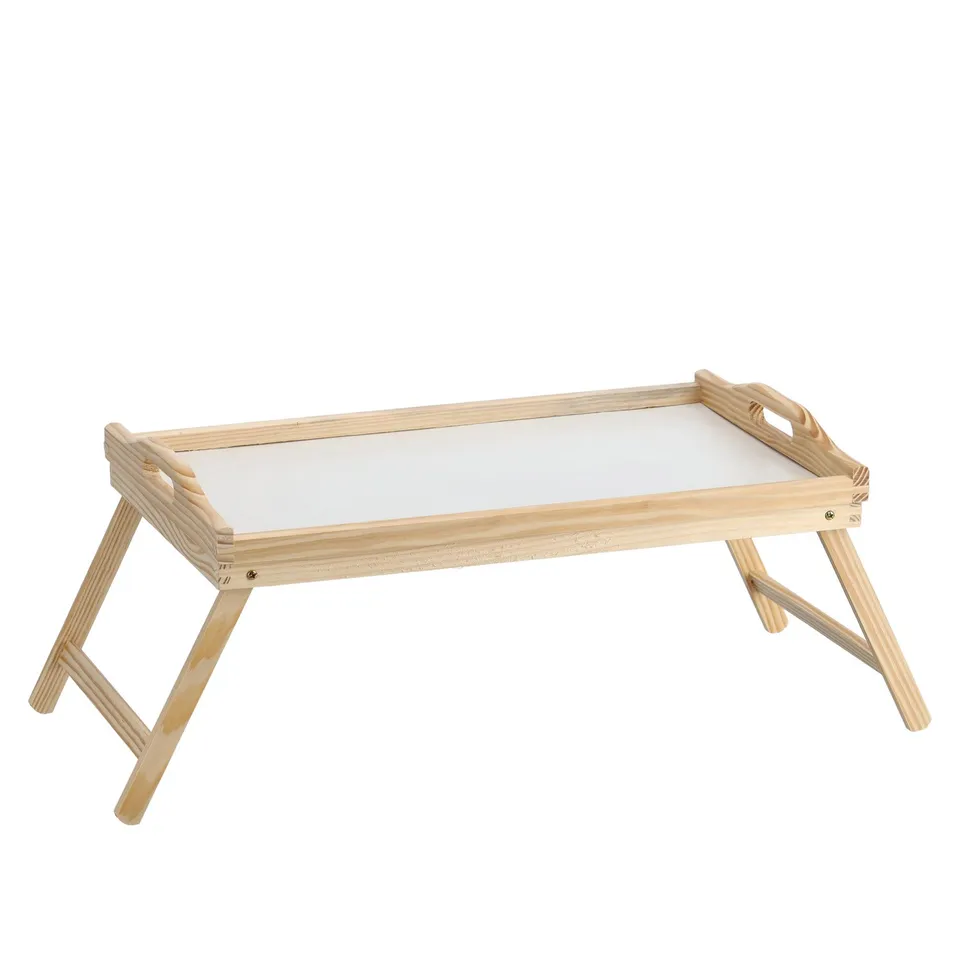 zeller-present-table-betttablett-kiefer-mit-griffen-klappbar image 1