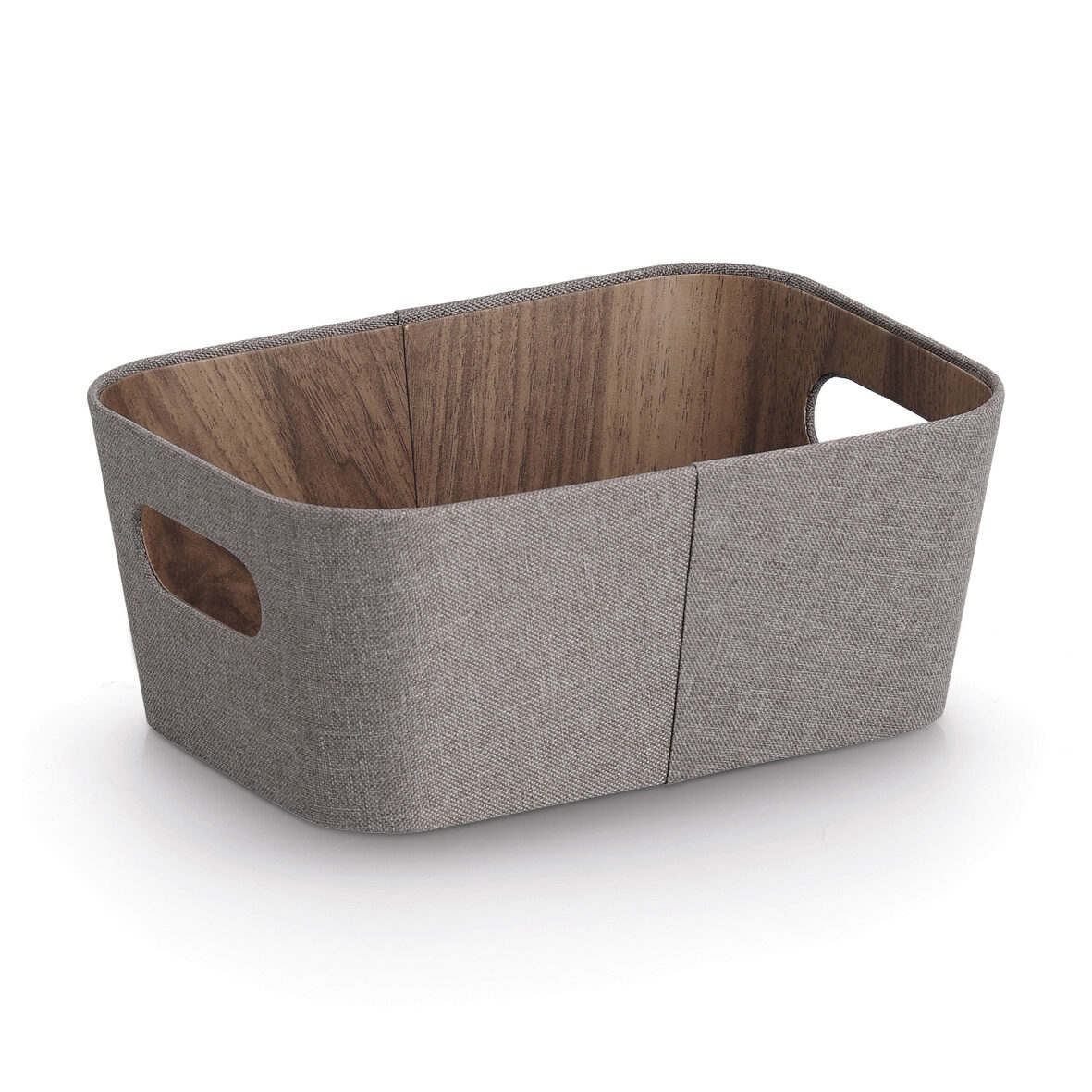 zeller-present-aufbewahrungsbox-pappe-holzoptik-braun image 1