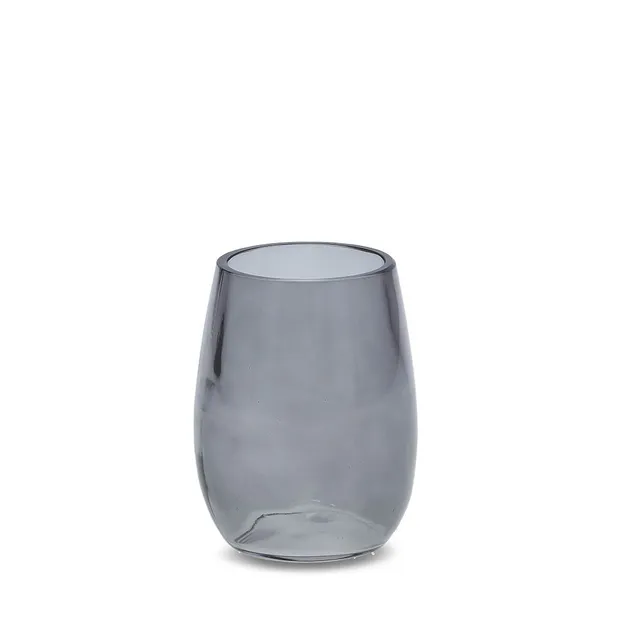 zeller-present-bad-zahnputzbecher-modern-black-glas-schwarz image 1
