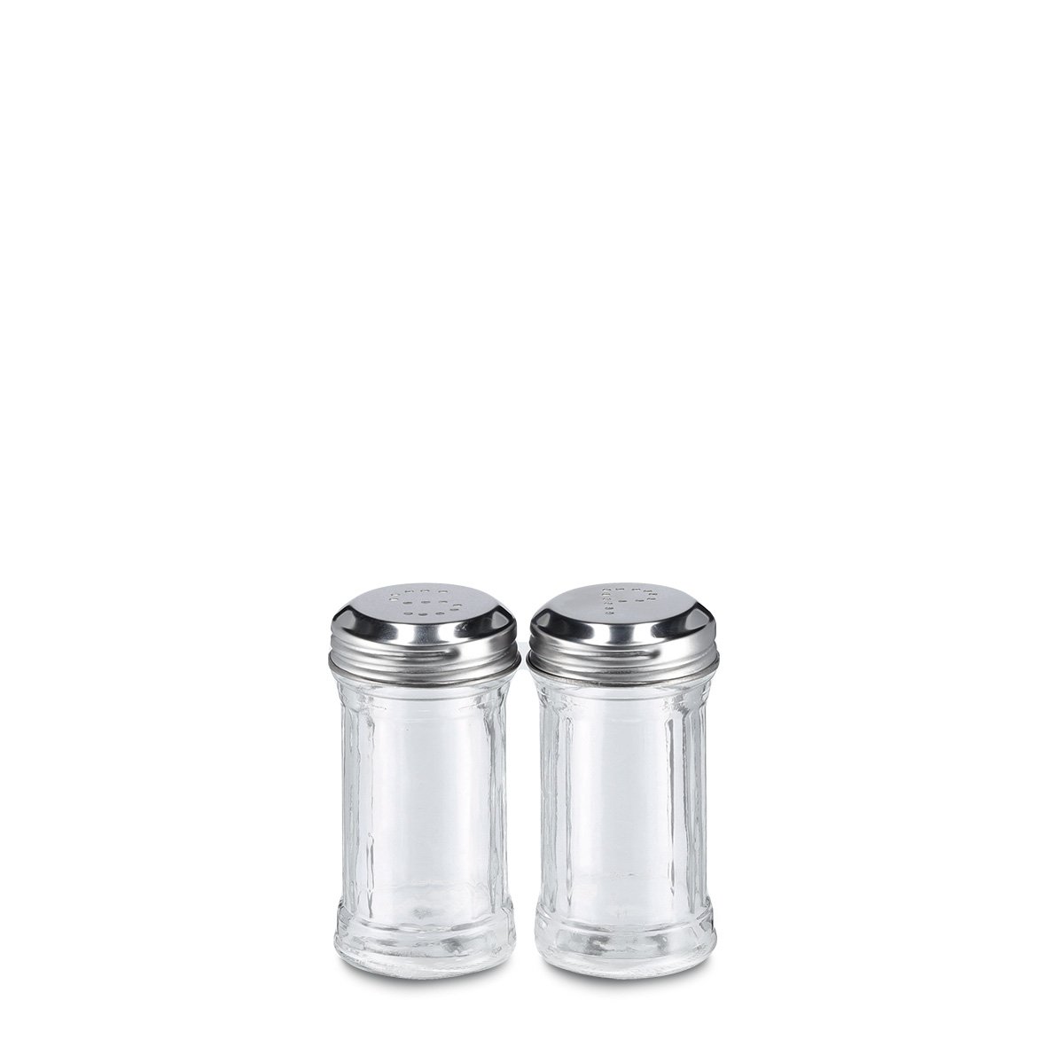 zeller-present-k-che-salz-pfefferstreuer-set-glas-2-tlg image 1