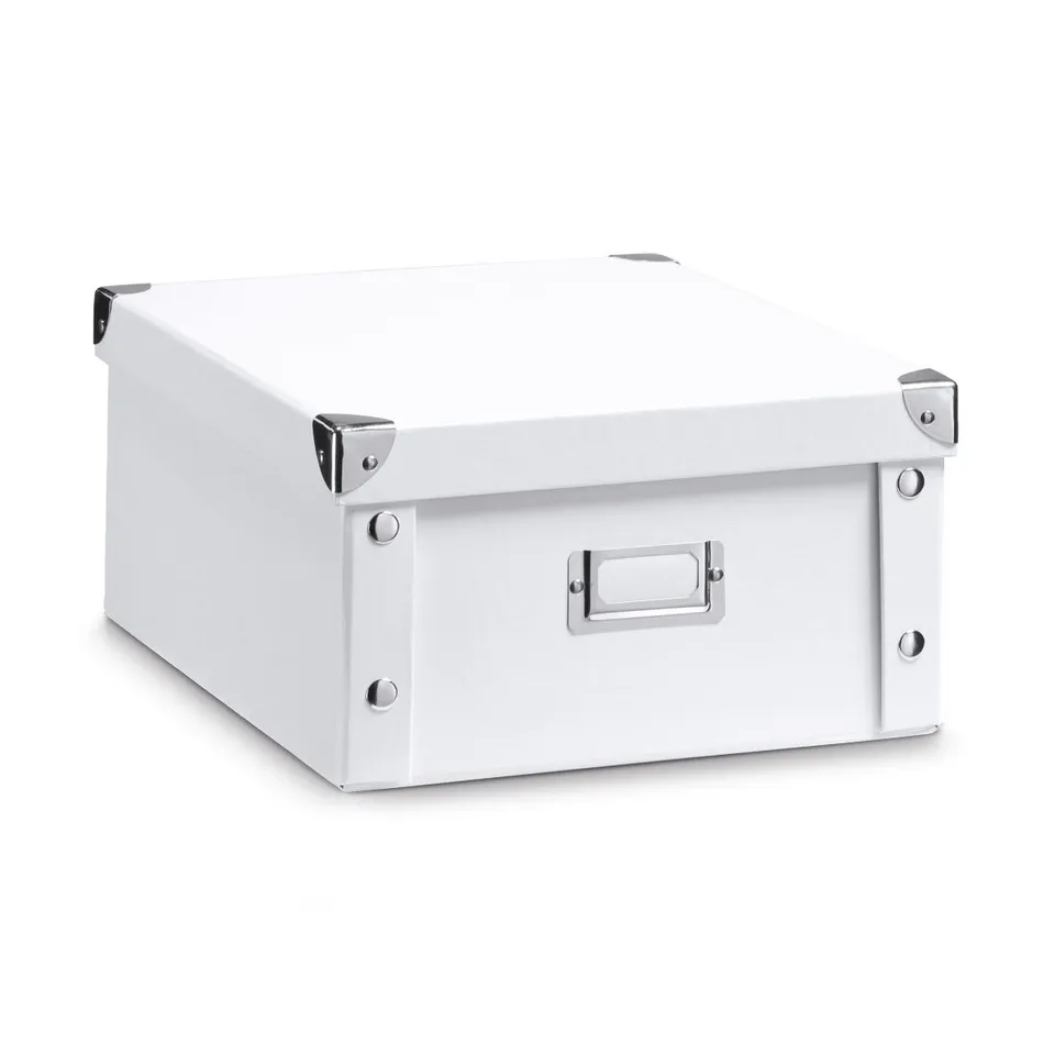 zeller-present-home-living-aufbewahrungsbox-pappe-wei image 1