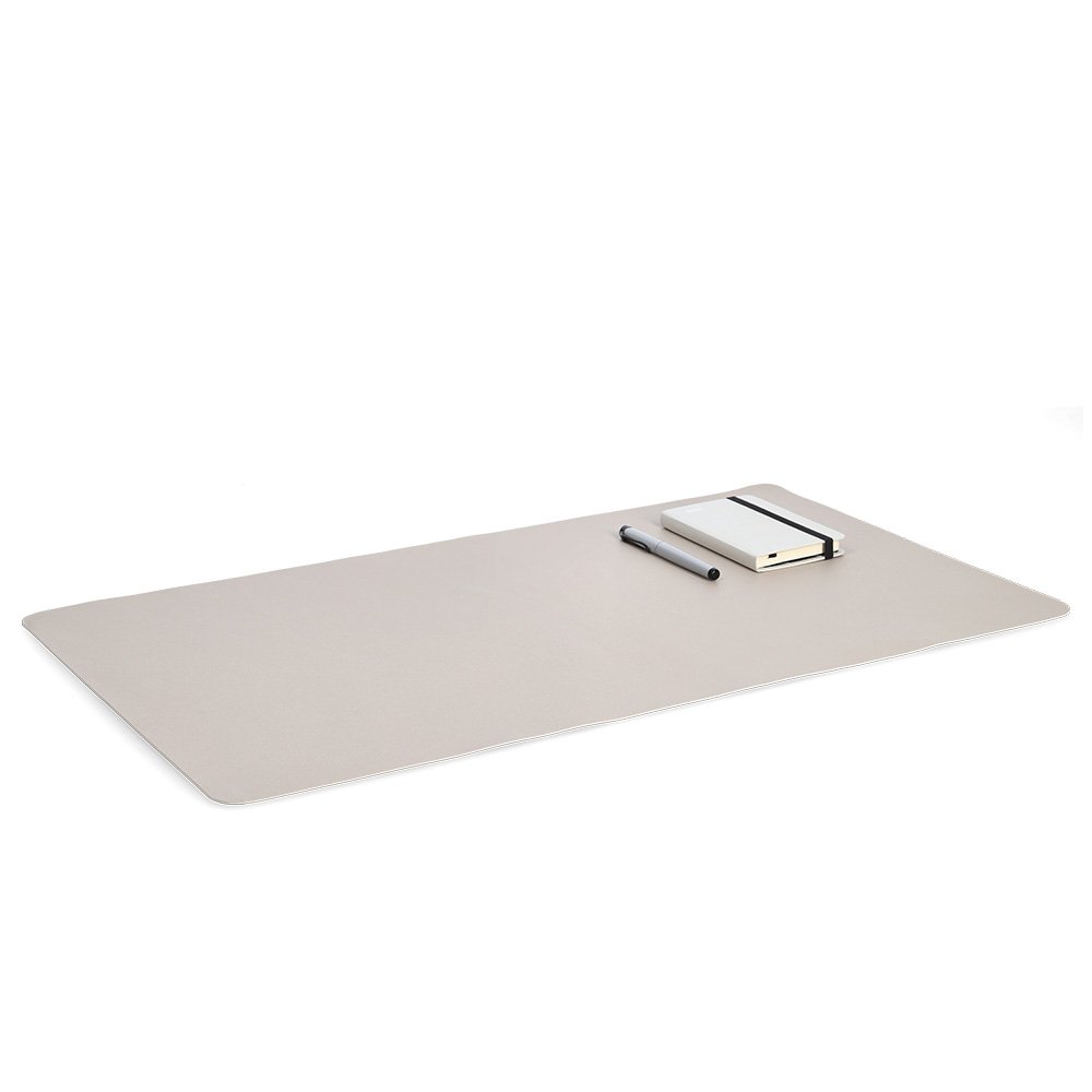 zeller-office-schreibtischunterlage-kunstleder-creme-desk-pad image 2