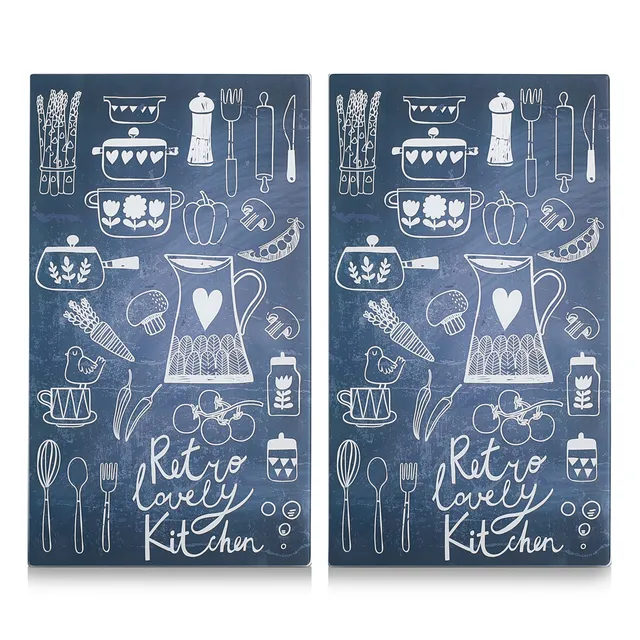 zeller-present-k-che-herdabdeckplatten-lovely-kitchen-2er image 1