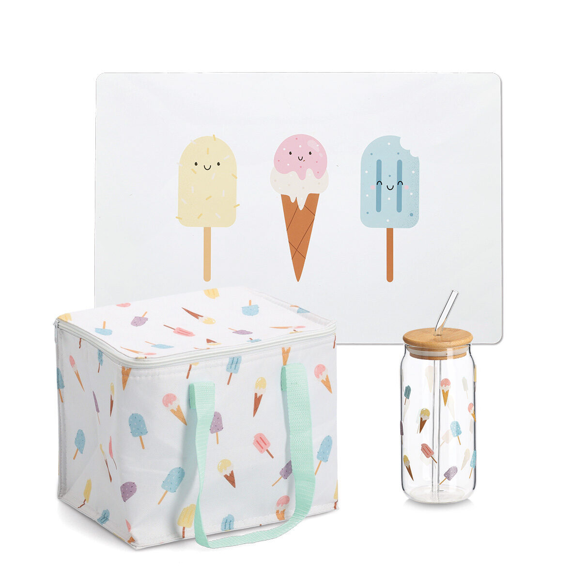 zeller-present-k-che-trinkglas-ice-cream-500-ml-bambusdeckel image 4