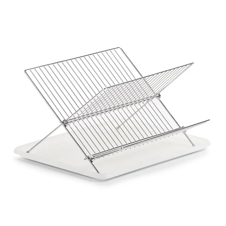 zeller-present-k-che-geschirrabtropfst-nder-metall-wei-abtropfer image 1