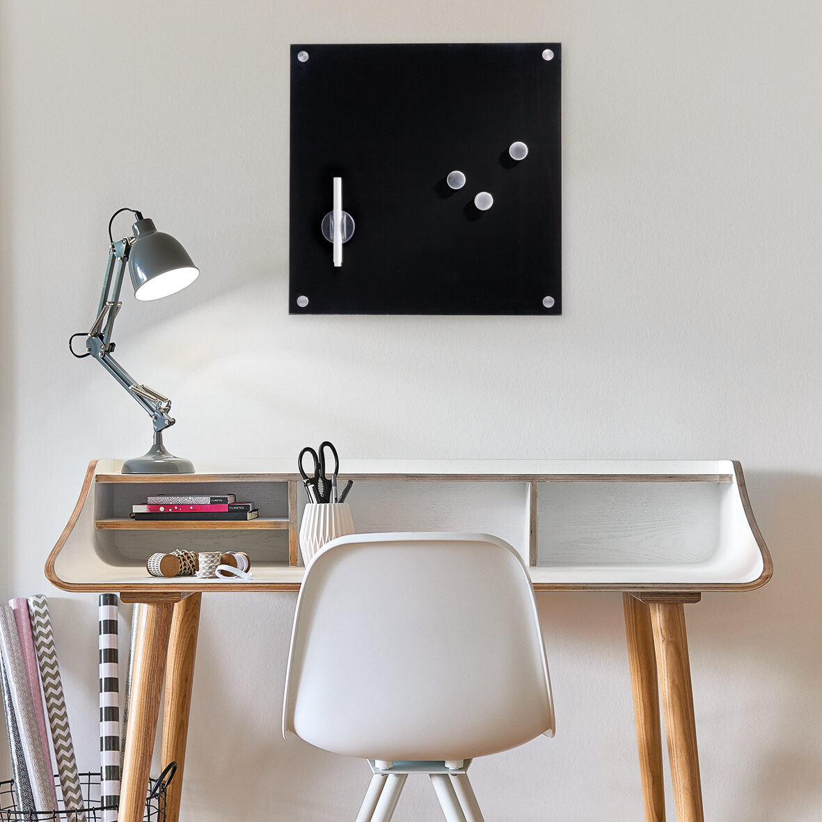 zeller-present-office-memoboard-glas-schwarz-beschreibbar image 7