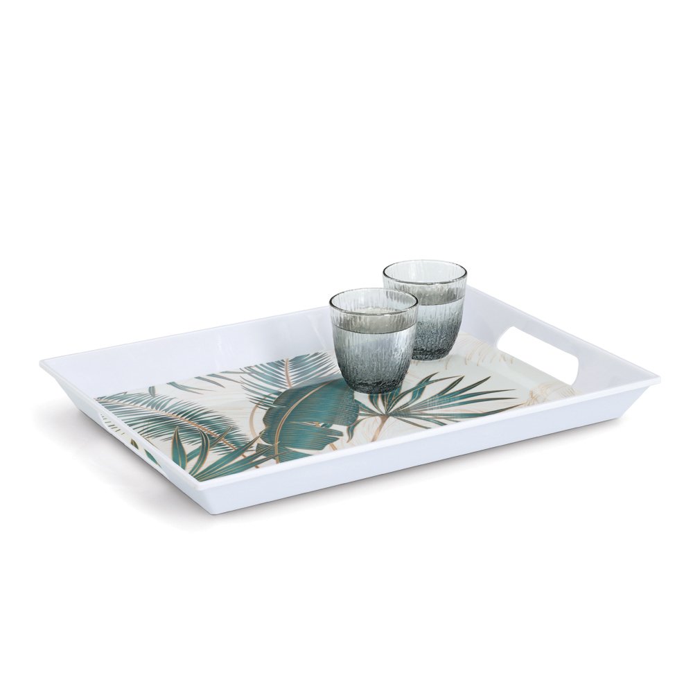 zeller-present-table-melamintablett-palm-leaves image 3