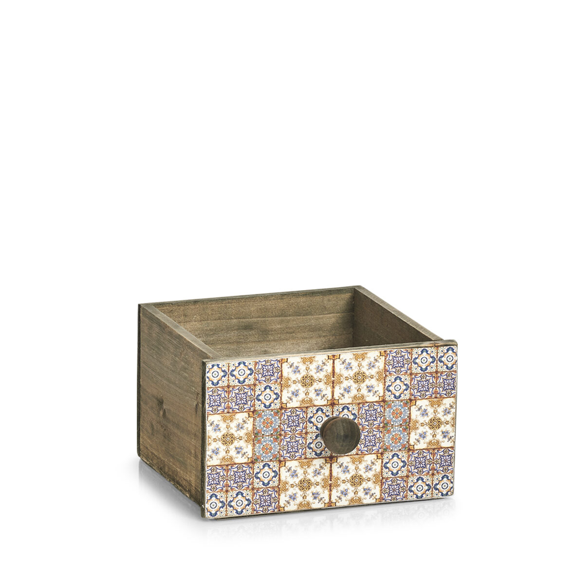 zeller-present-home-living-mosaik-schubladenbox-holz-orientalisch image 1