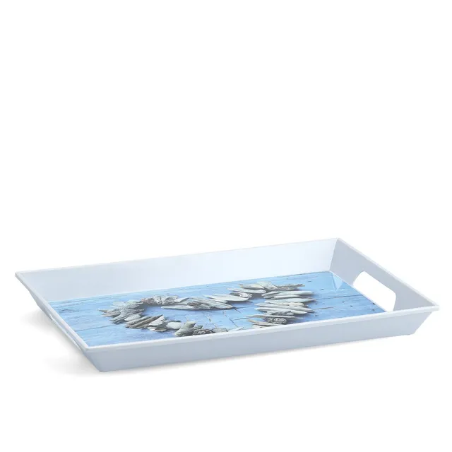 zeller-present-table-melamintablett-herz-mit-griffen image 1