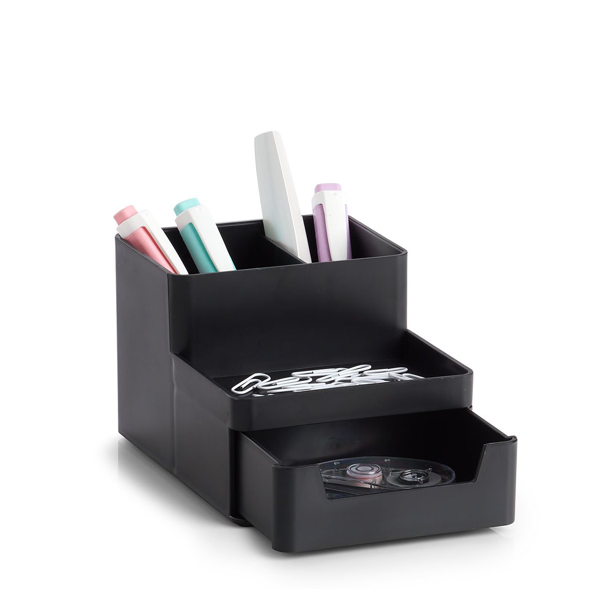 zeller-present-home-living-utensilien-organizer-kunststoff-schwarz image 6