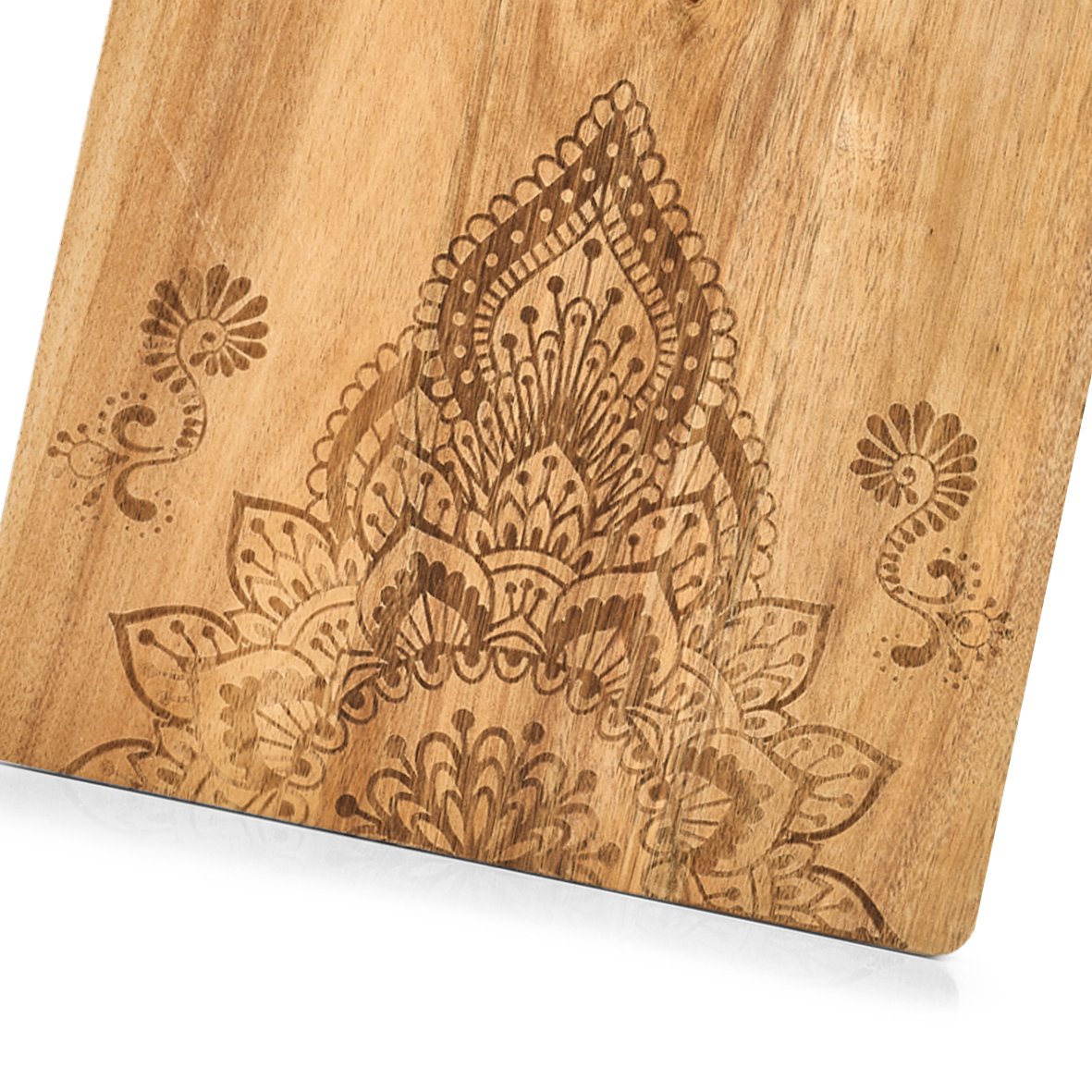 zeller-present-k-che-schneidebrett-servierbrett-akazie-henna-print image 4