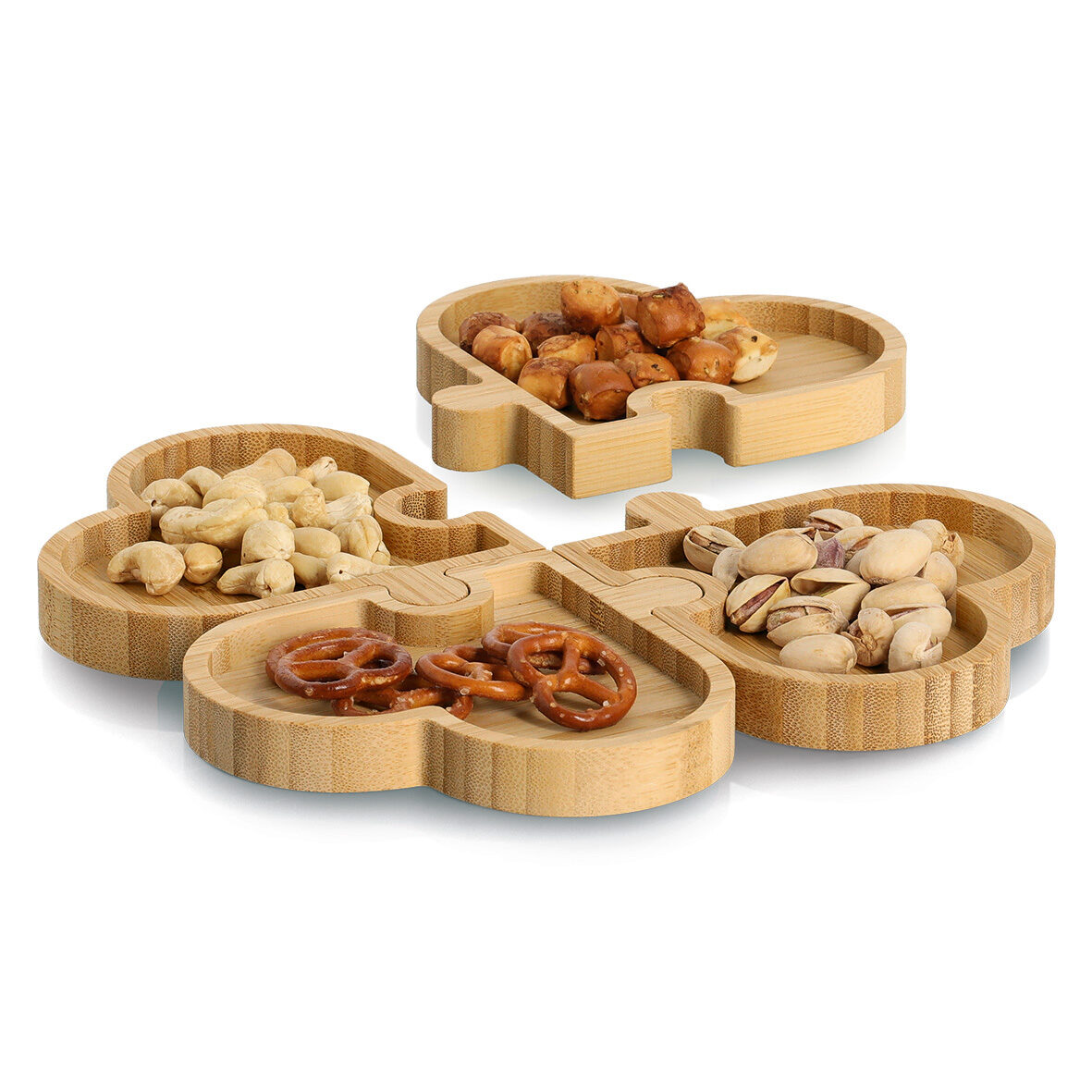 zeller-present-k-che-snackteller-hearts-bambus-4-teilig image 3