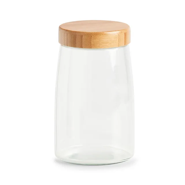 zeller-present-k-che-vorratsglas-bambusdeckel-1600-ml image 1
