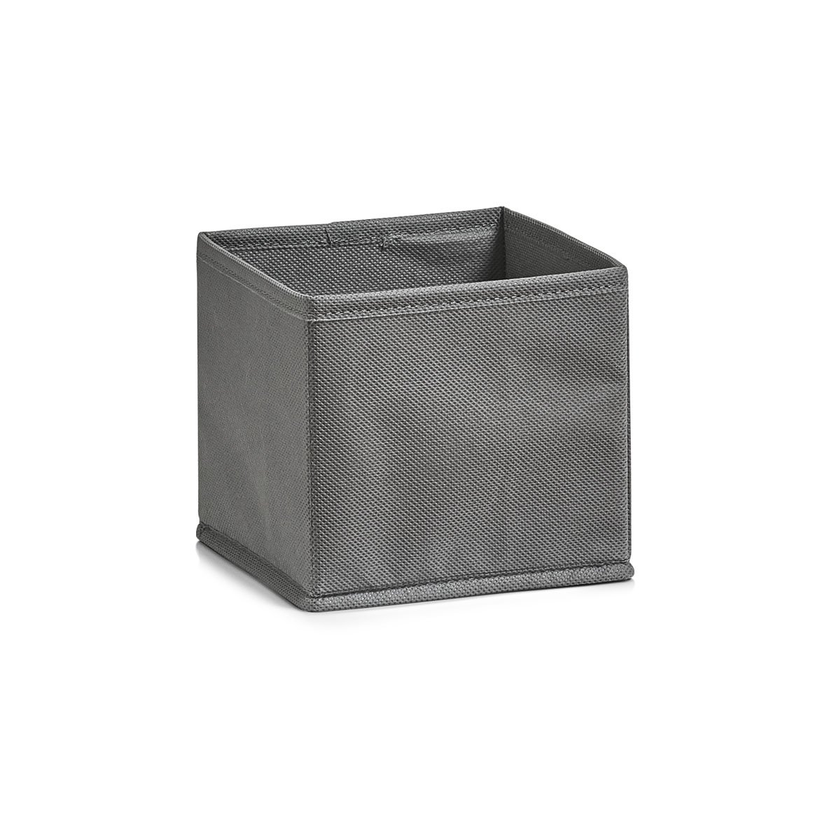 zeller-present-home-living-aufbewahrungsbox-vlies-grau-faltbar-3 image 1