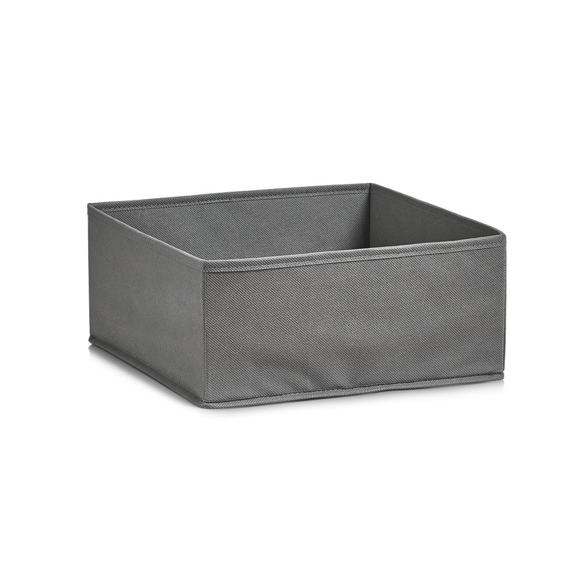 zeller-present-home-living-aufbewahrungsbox-vlies-grau-faltbar image 1