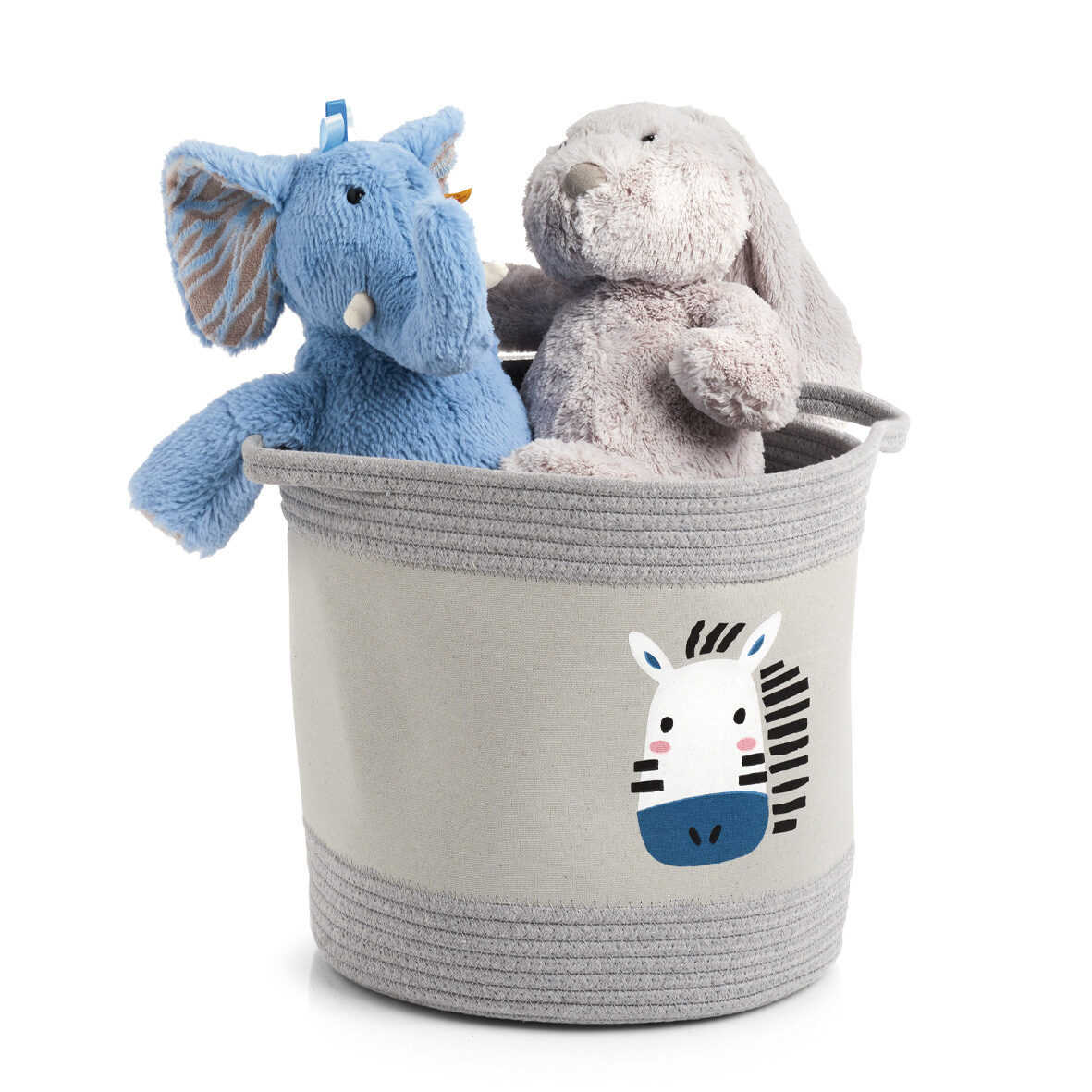 zeller-present-aufbewahrungskorb-zebra-baumwolle-kinder image 2