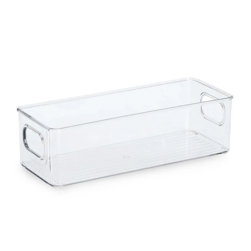 zeller-home-living-aufbewahrungsbox-kunststoff-transparent image 1