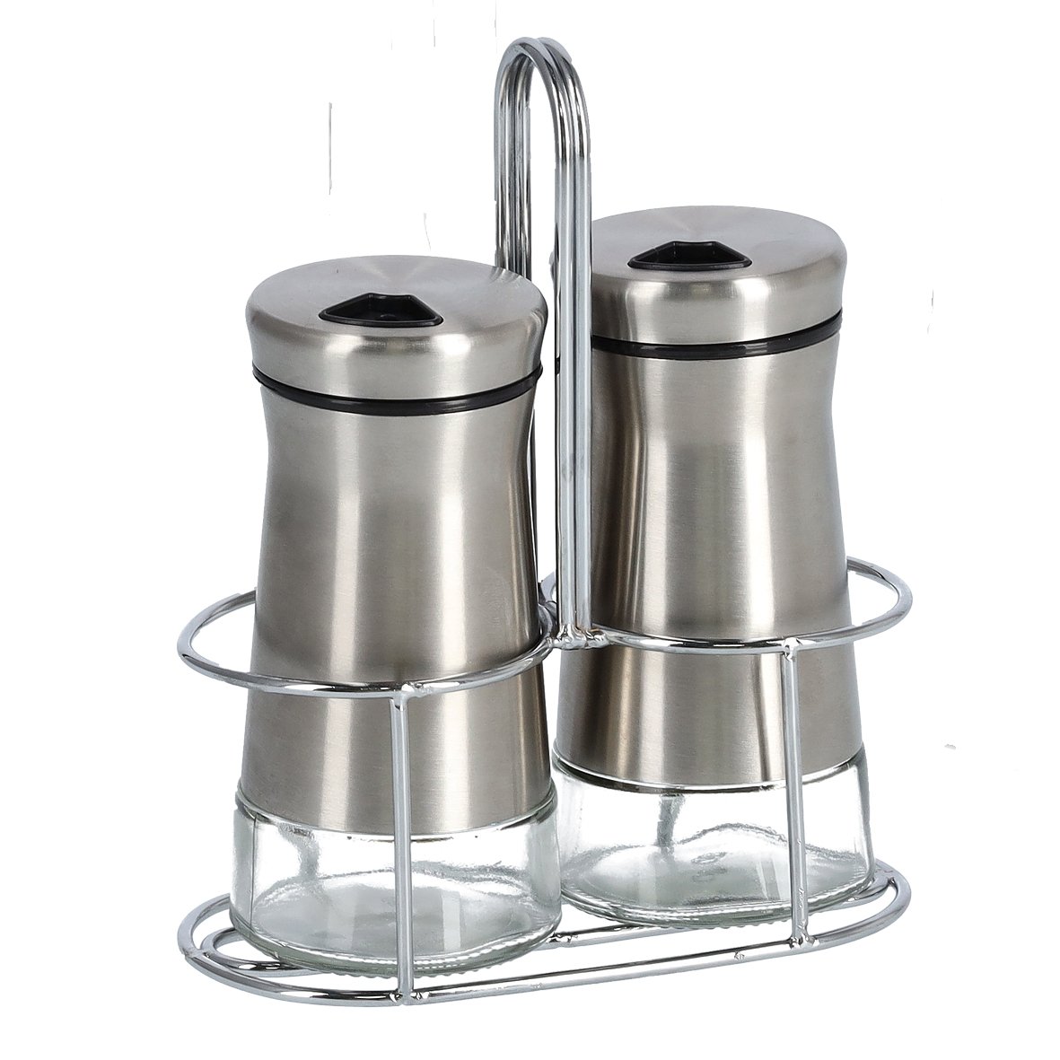 zeller-present-k-che-salz-pfefferstreuer-set-gew-rzstreuer-3-tlg-glas image 1