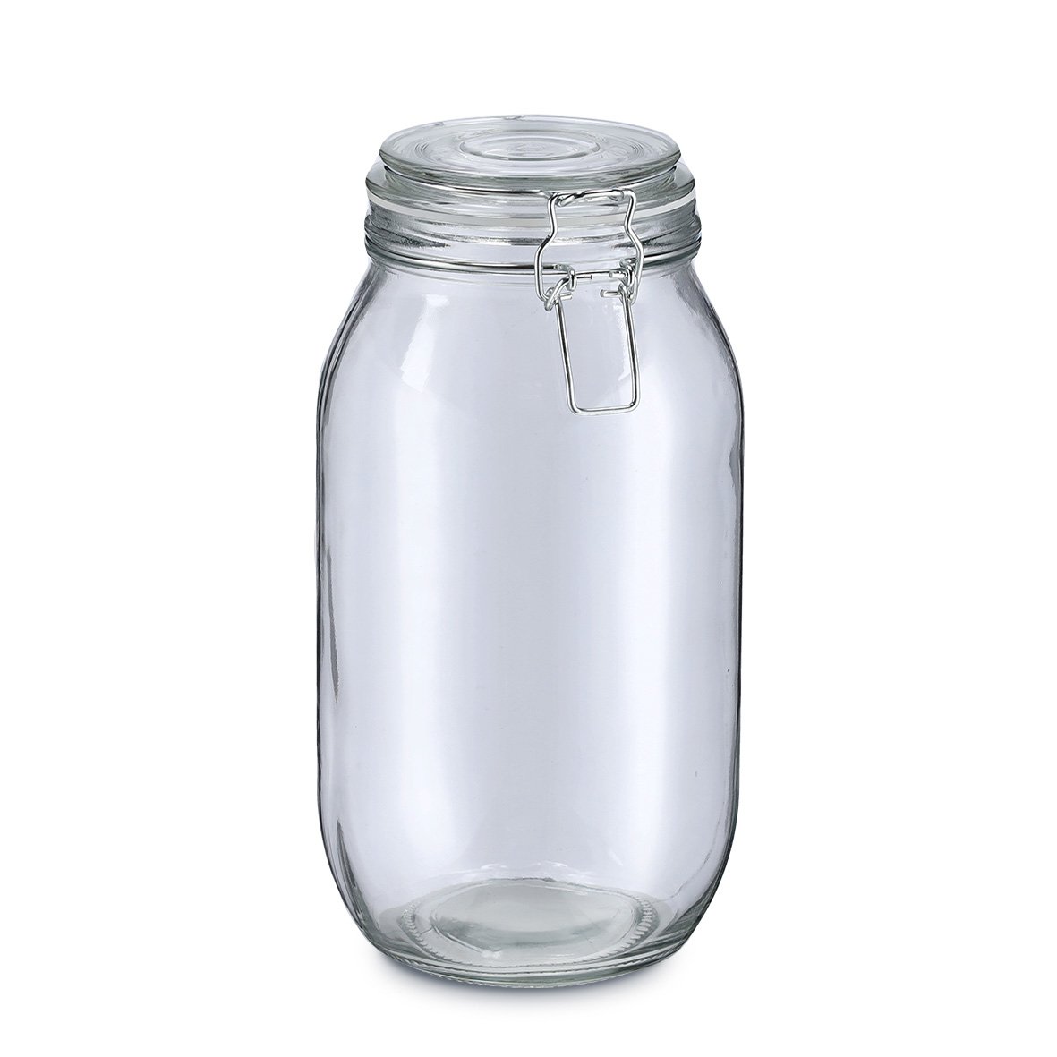 zeller-k-che-vorratsglas-b-gelverschluss-2000-ml-glas image 1