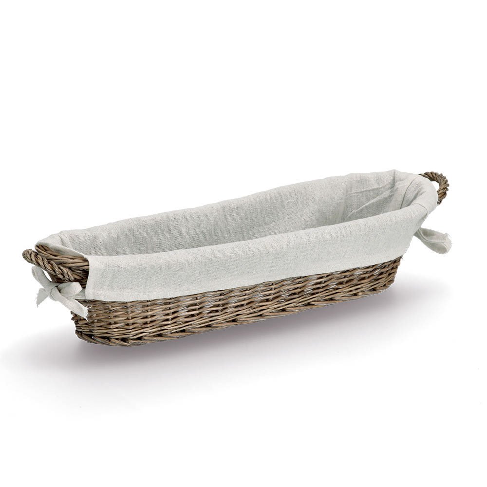 zeller-present-home-living-baguette-korb-weide-canvas image 1