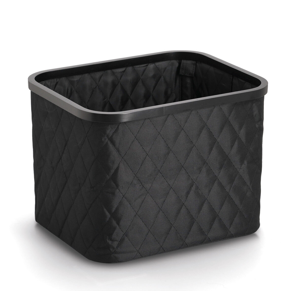 zeller-present-aufbewahrungskorb-polyester-bambus-schwarz-gro image 4