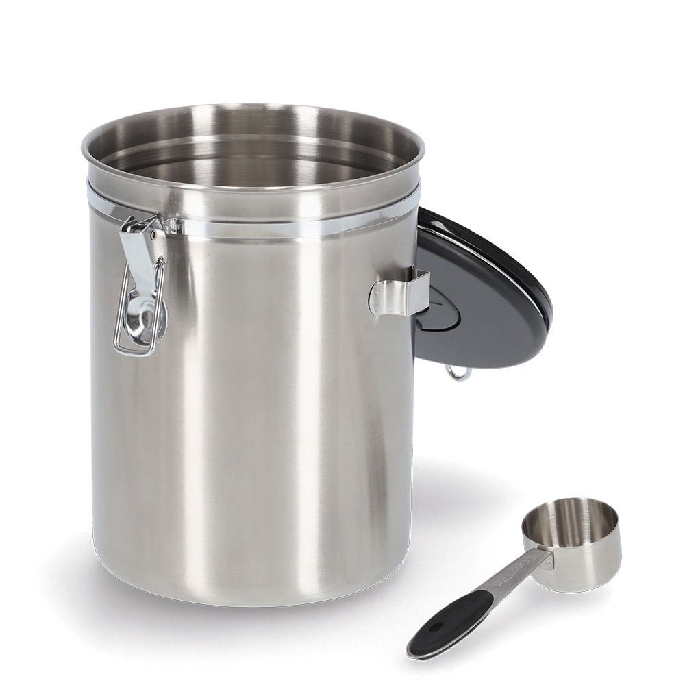 zeller-present-k-che-kaffeedose-mit-l-ffel-2700-ml-edelstahl image 3